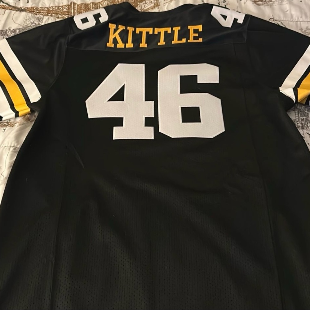 Black and Yellow Football Jersey
